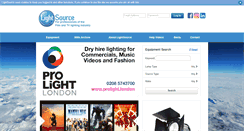 Desktop Screenshot of lightsourcefilm.com